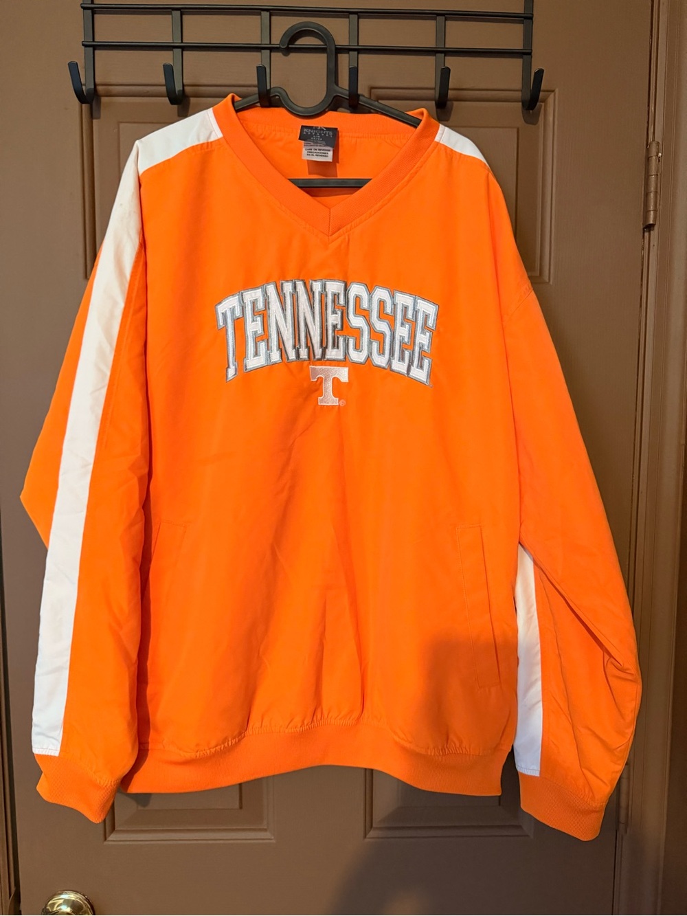 Knights Apparel Orange Pullover V‑Neck